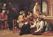 GENTILESCHI, Artemisia Birth of St John the Baptist dfg Sweden oil painting reproduction